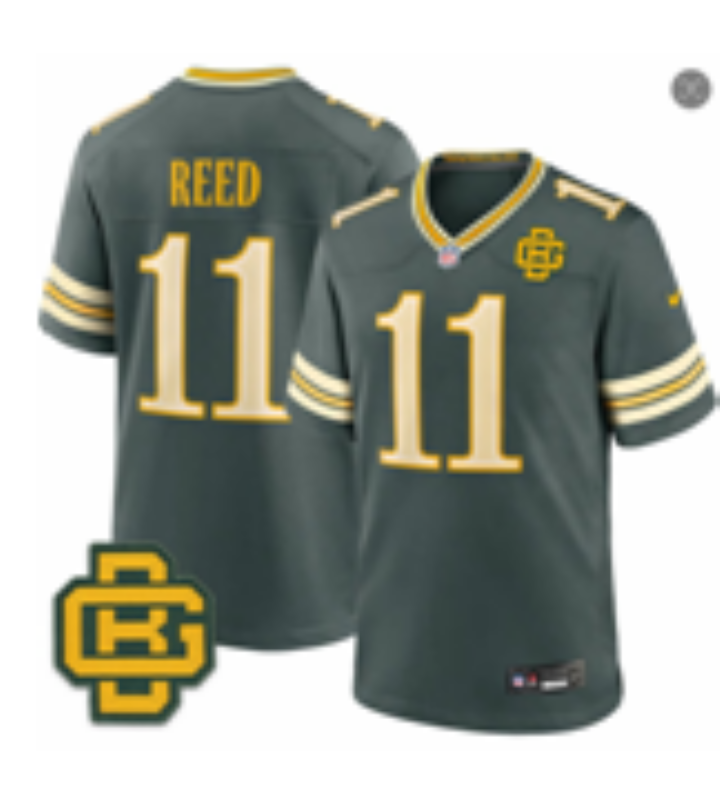 Men Green Bay Packers #11 Reed green Nike 2026 NFL Game Jersey